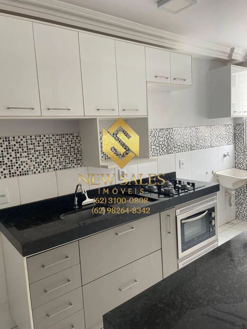 APTO- 2 quartos, 55 m², 1 vaga, armários- Chácaras Santa Rita