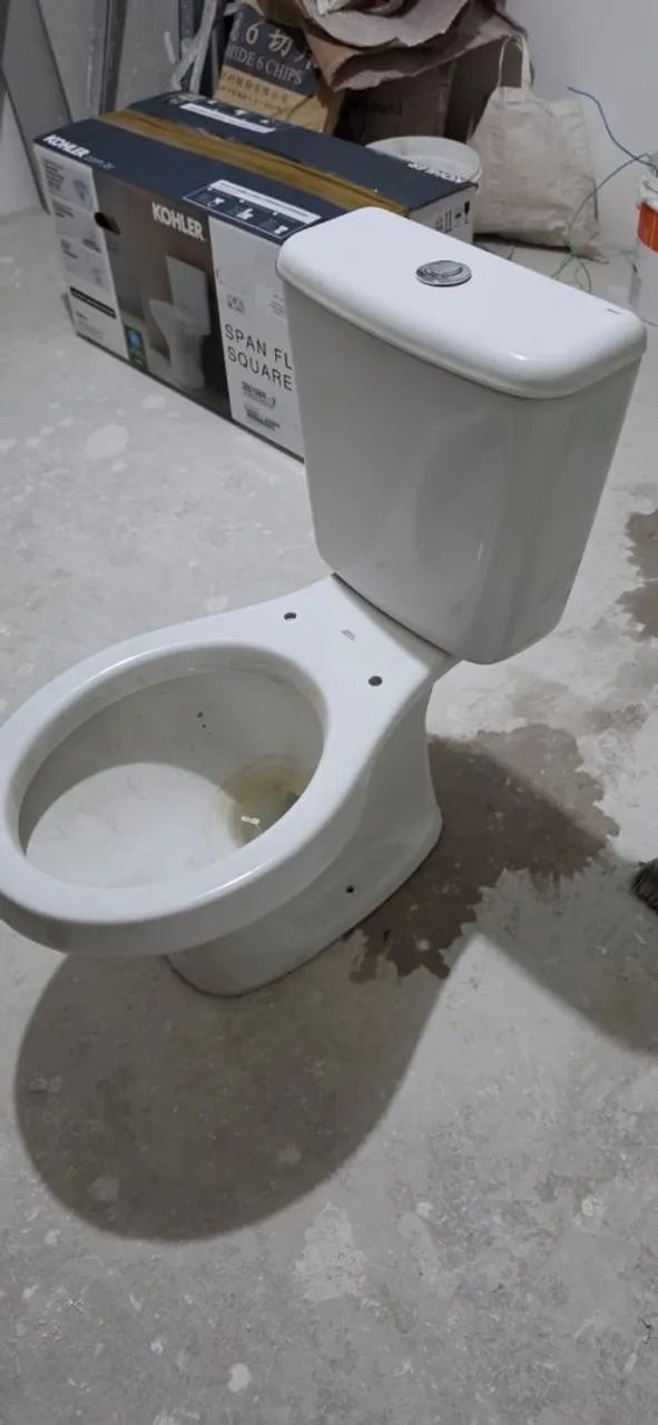 Vaso sanitário com caixa acoplada  - Foto 3