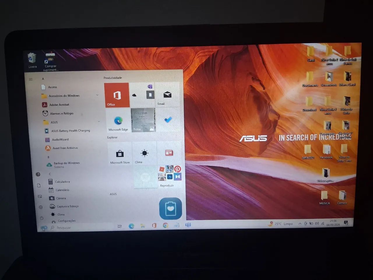 Vendo Notebook Asus Vivobook CoreI3 - Foto 3