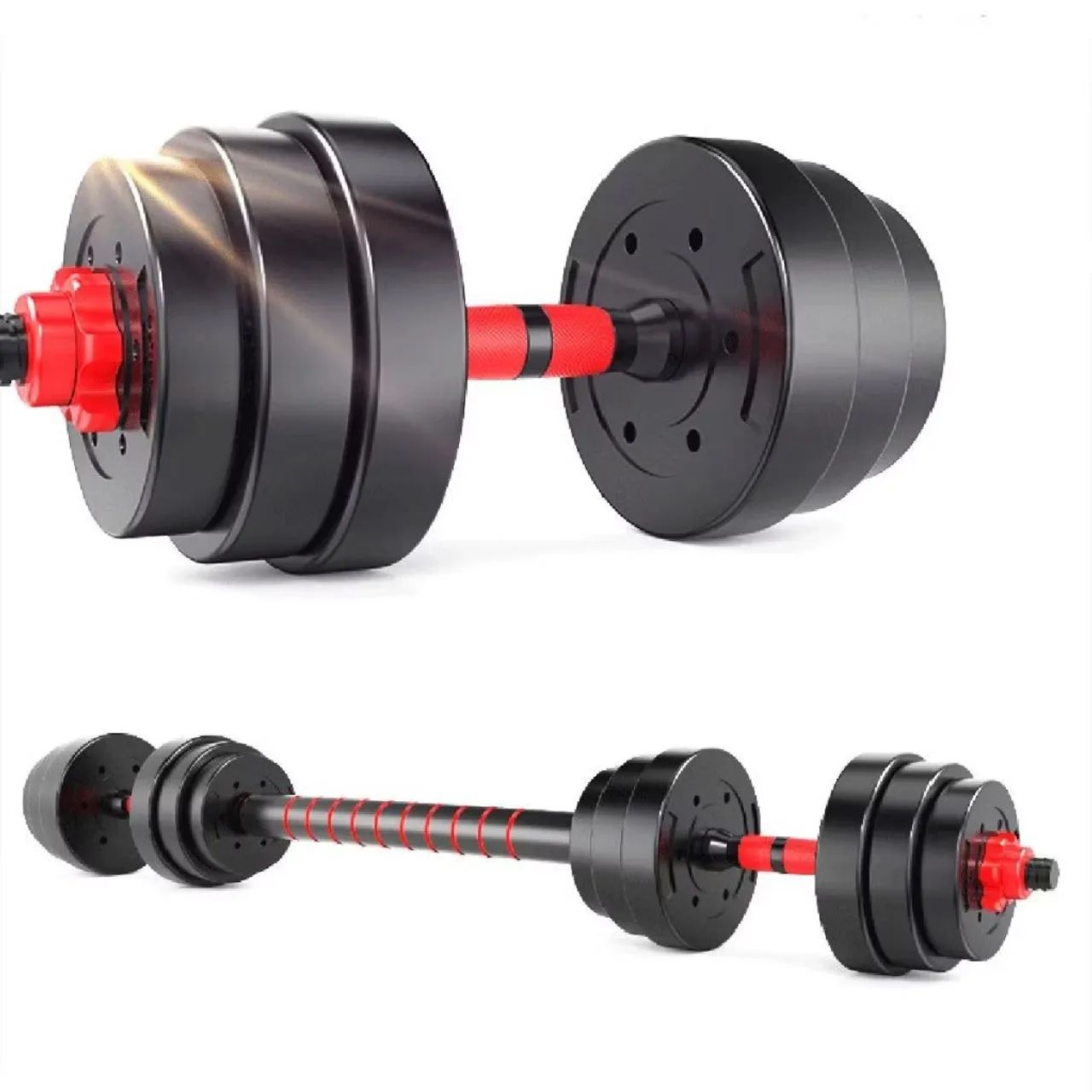 Kit Halteres 2 em 1 total 20kg - Foto 3