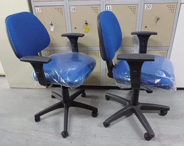 Cadeira Flexform Plus Executiva Para Escritório (Azul) - Foto 4