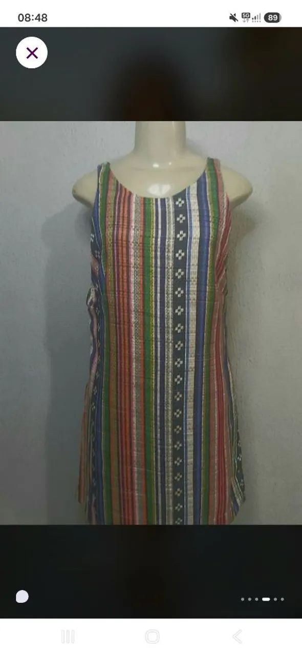 Vestido Farm Tamanho M - Foto 4