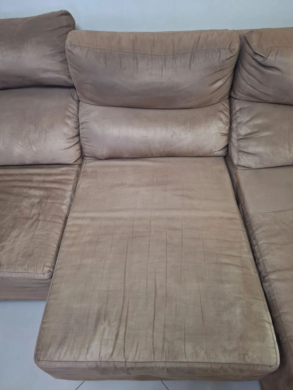 Sofá retrátil e reclináveil med. 2,50m - Foto 2
