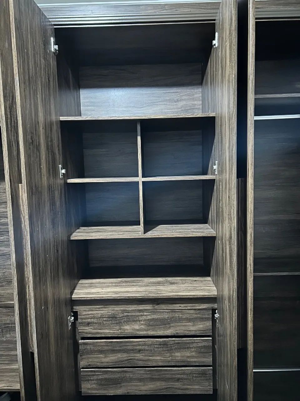 Cama de casal box com cabeceira e Guarda-roupa com 6 portas  - Foto 5