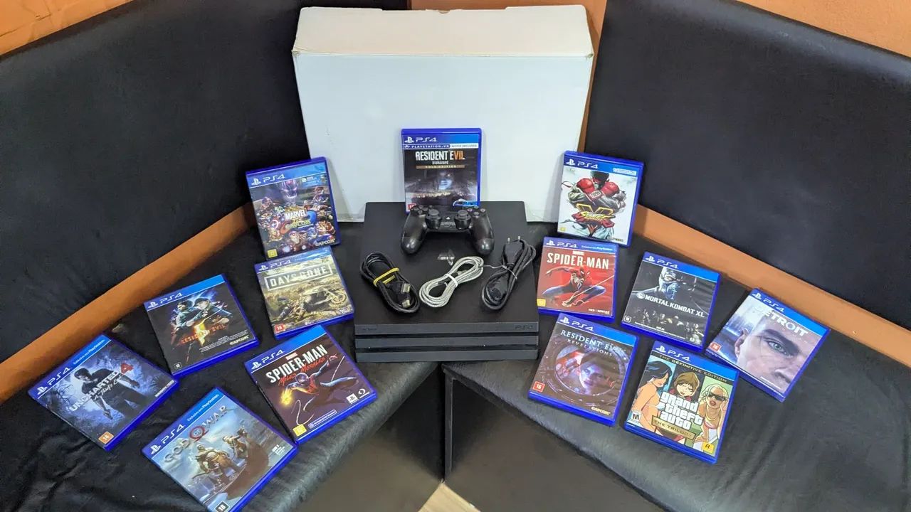 PS4 slim de 500gb e pro de 1tb  - Foto 4