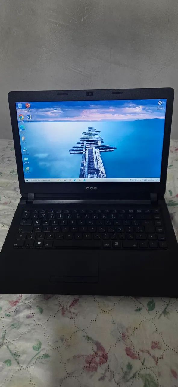 Notebook cce Win Celeron 4gb SSD 128 - leia o anúncio - Foto 2