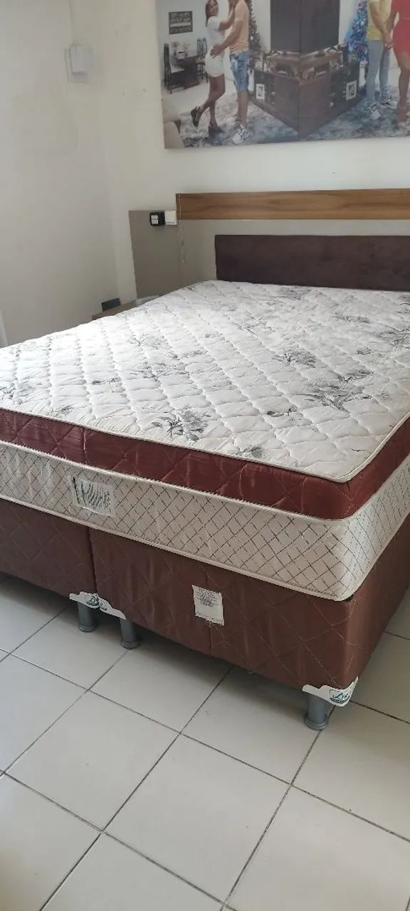 Vendo cama Queen com a cabeceira  - Foto 5