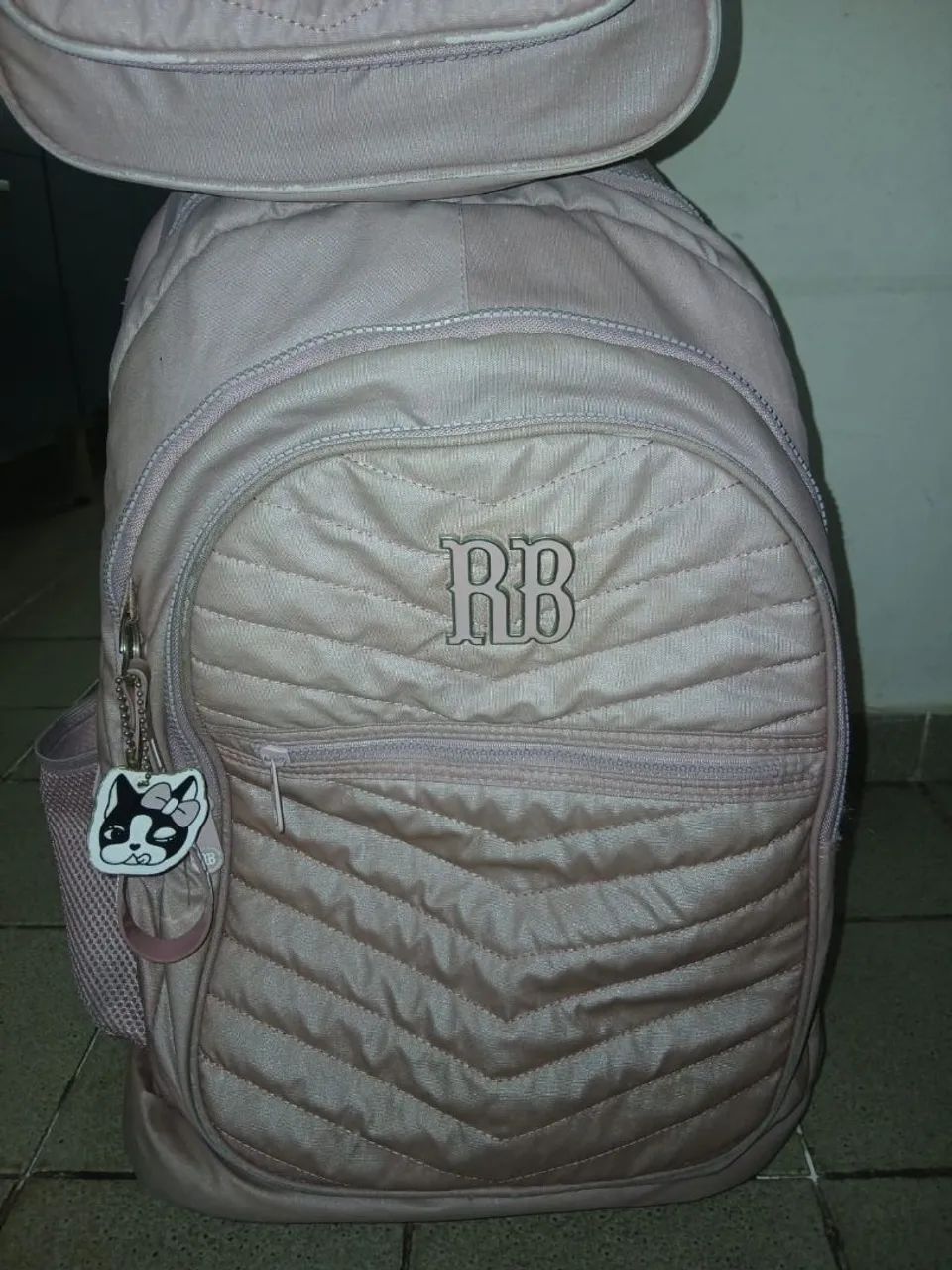 Kit mochila rebecca bonbon tênis, estojo, roupas - Foto 2
