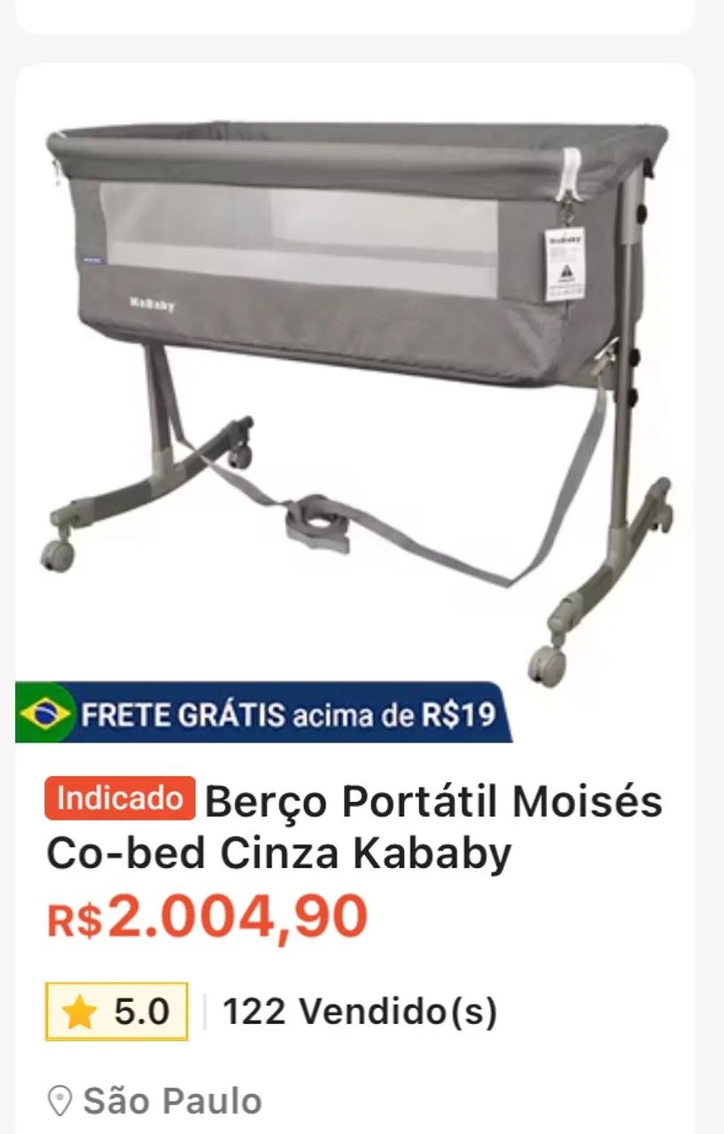 Berço portátil  - Foto 2