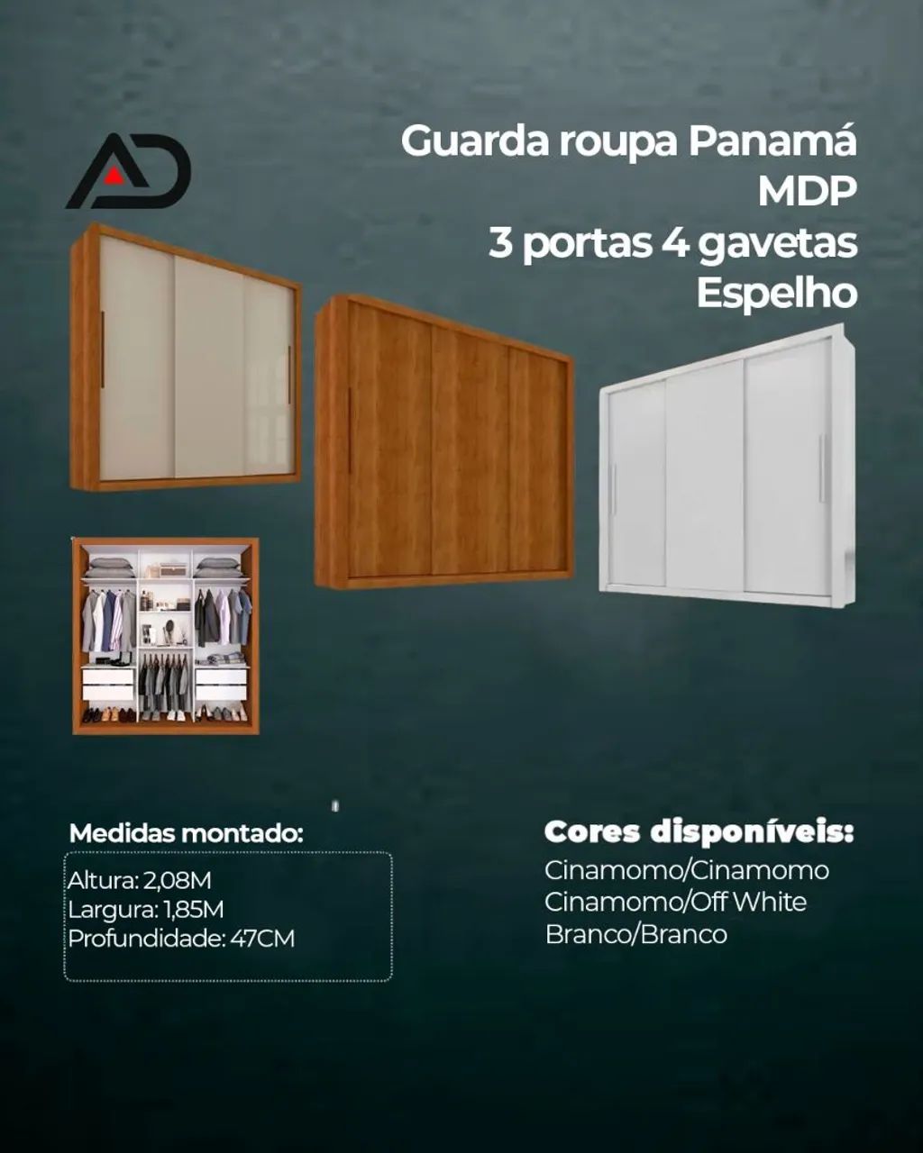Guarda roupa Panamá  - Foto 4