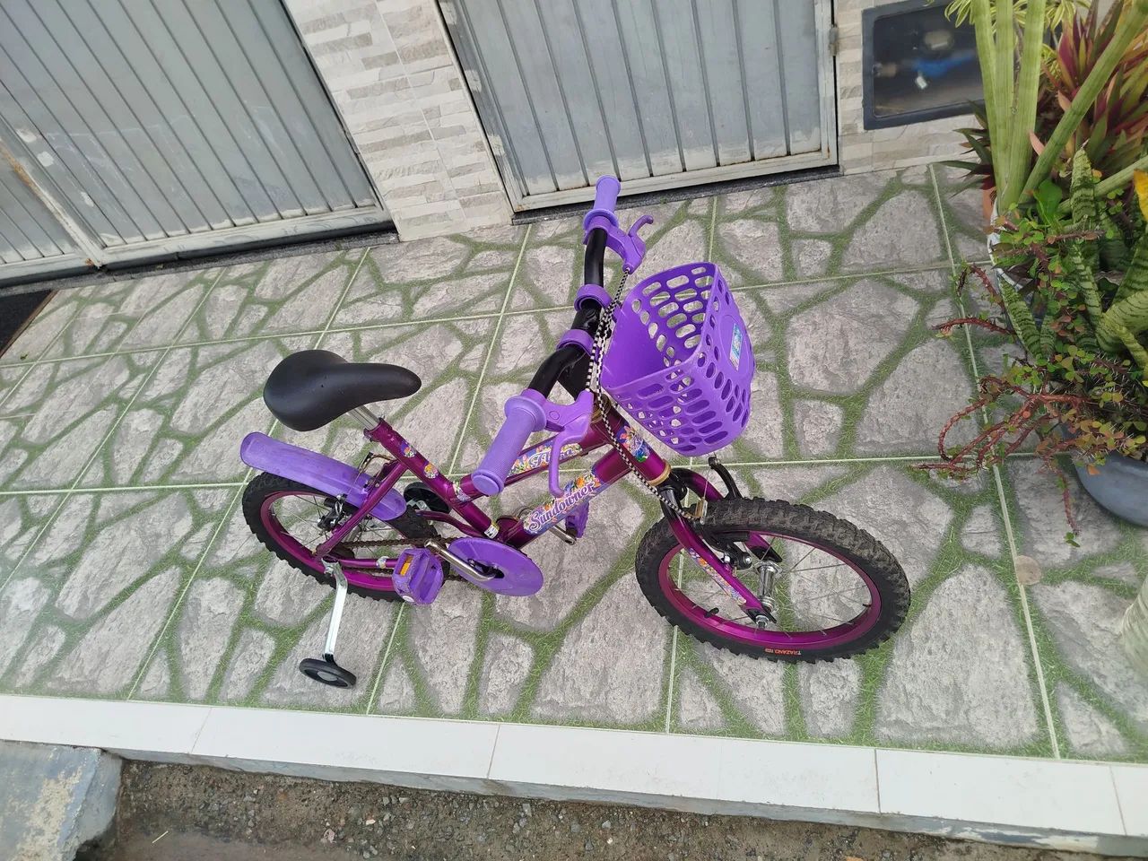 Bicicleta aro 26 lilás  - Foto 4