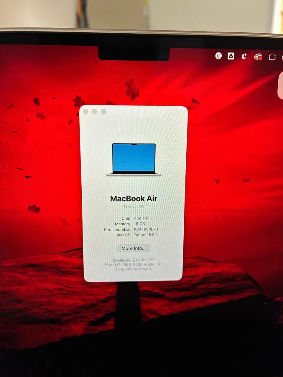 Macbook M5 Air  - Foto 3