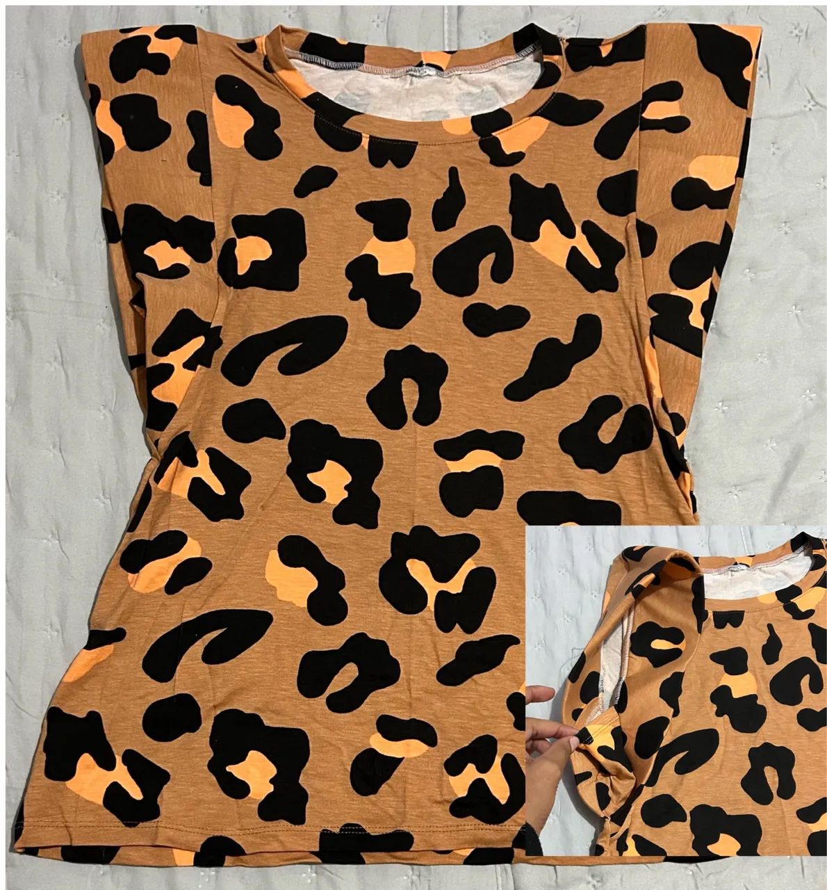 CAMISETA FEMININA LARANJA