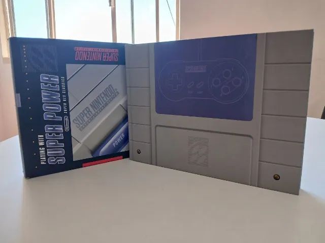 Livro Novo Super Nintendo SNES Classics Playing With Super Power