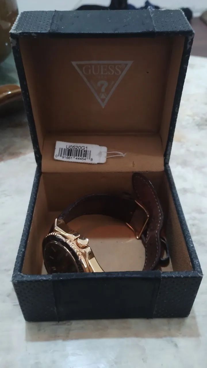 Relógio guess masculino na caixa - Foto 3