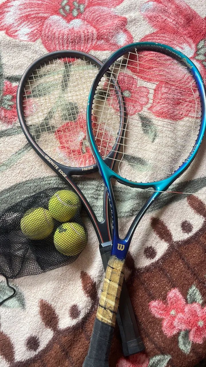 Raquete com 3 bolinhas  - Foto 2