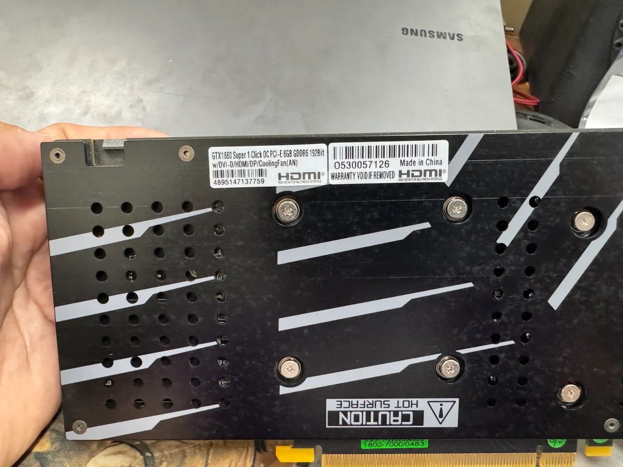 Placa de Vídeo GTX 1660 Super 6Gb Galax  - Foto 3