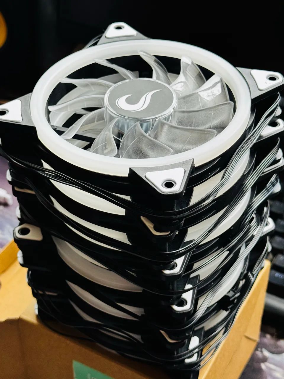 Fan/Ventoinha RiseMode Energy | Kit com 6 + Controladora ARGB - Foto 5
