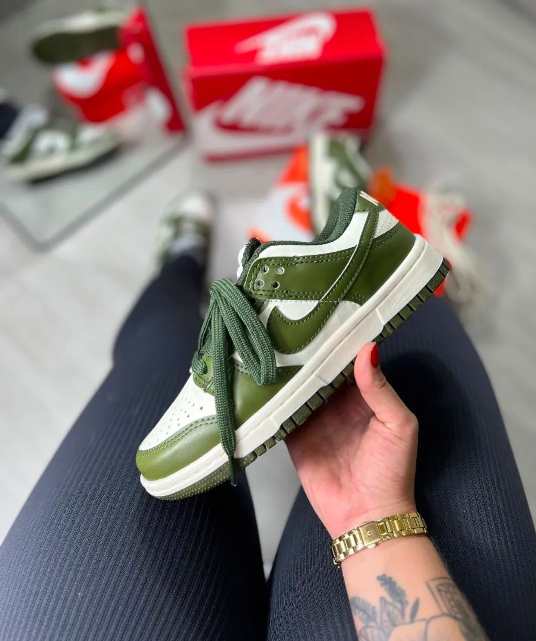 Nike Dunk Verde Musgo  - Foto 2