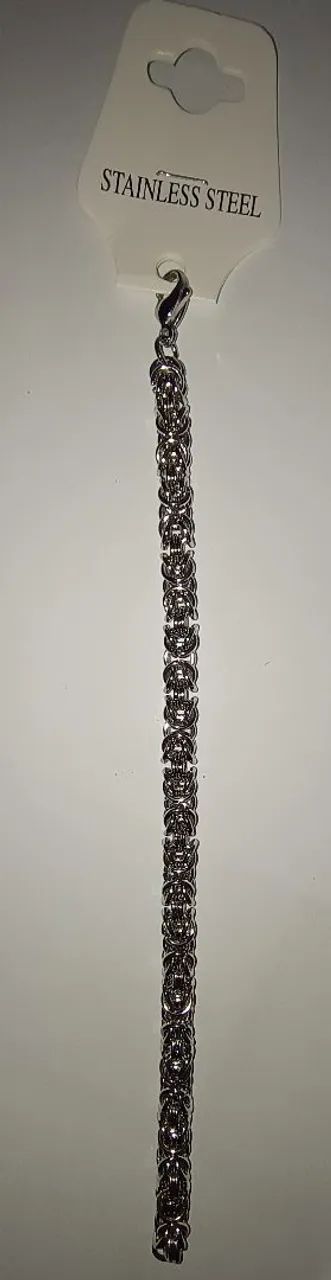 Pulseira de Aço Inox (18 cm) - Foto 2