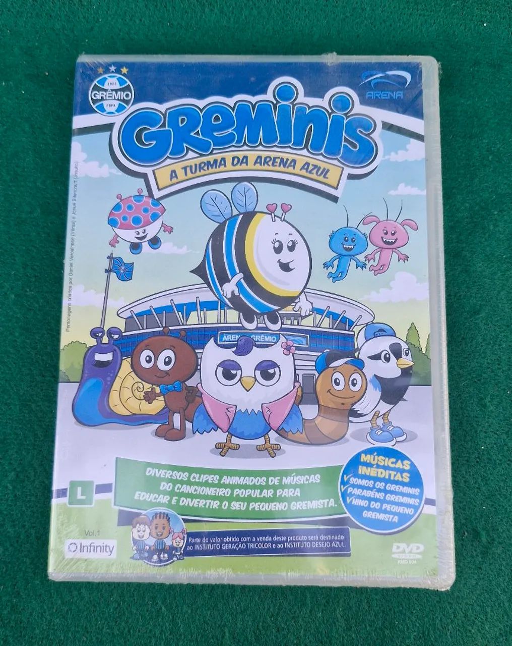 Coleção DVD lacrado Greminis - DVD, Blu-Ray e Vídeo Cassete