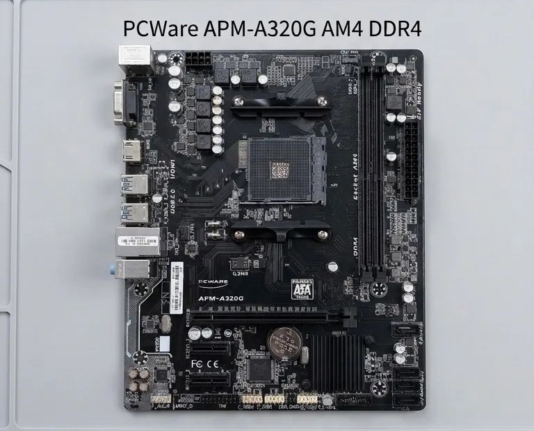 Placa-Mãe - PCWare APM-A320G AM4 DDR4