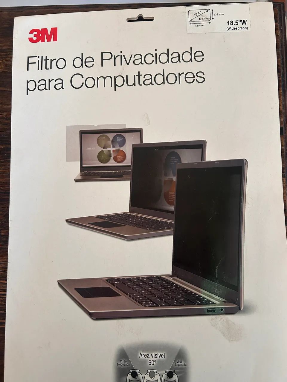 Filtro de Privacidade 3M 18.5" Widescreen