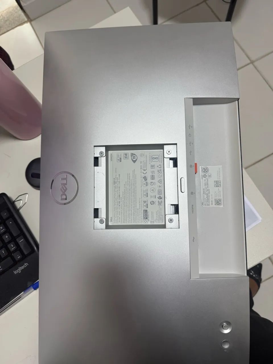 Monitor del com defeito