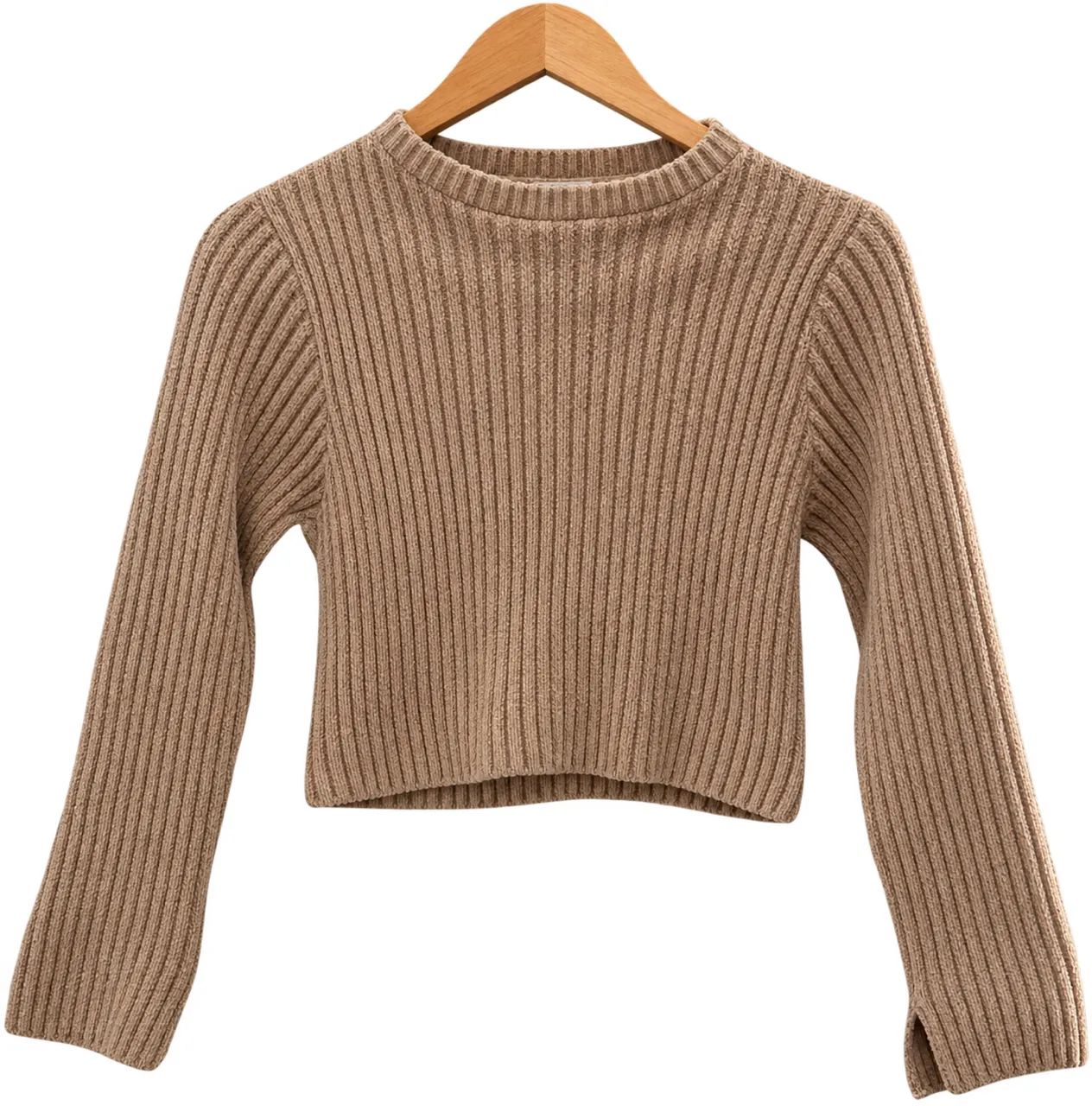 Blusa Cropped Texturizada em Tricô Chenille - Foto 2