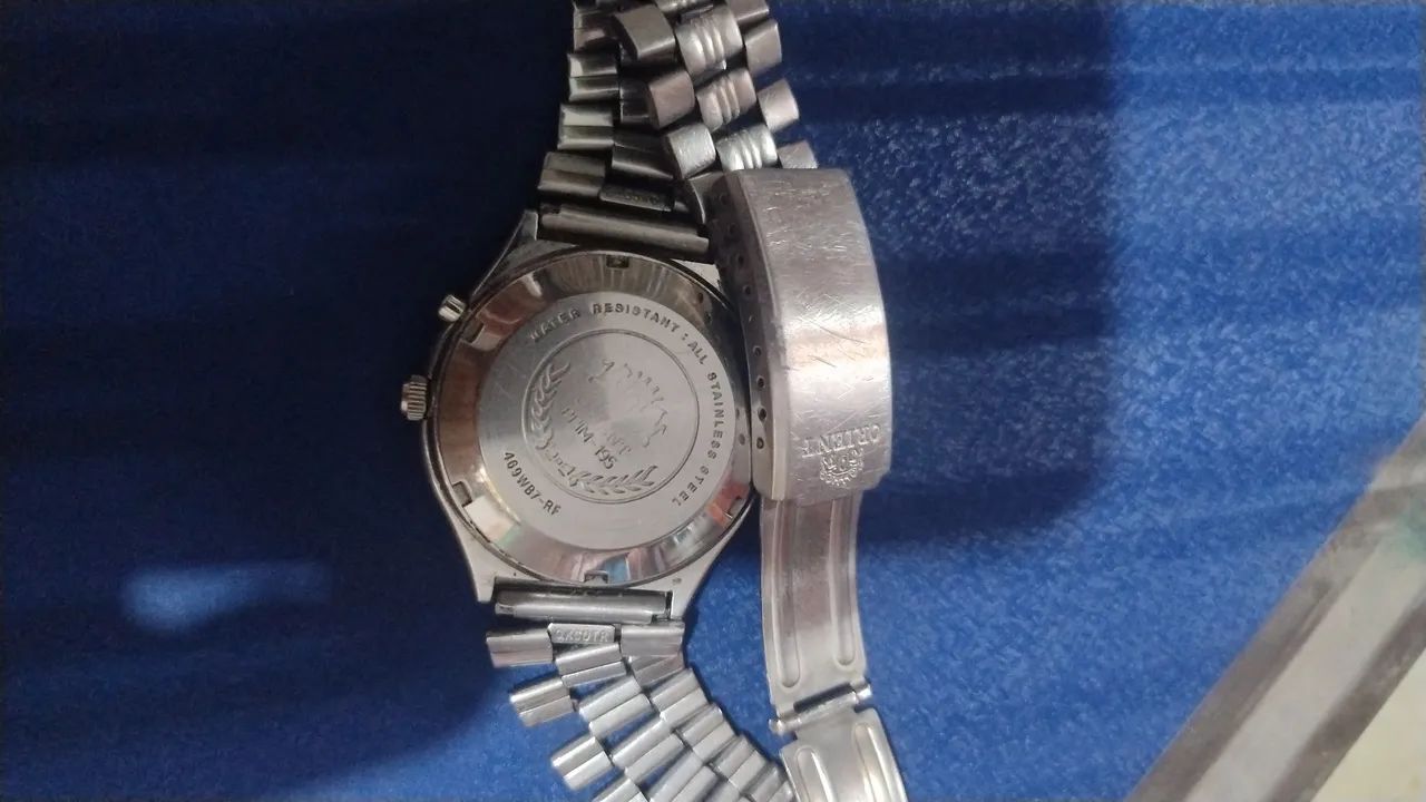 Relógio orient ,automático ,40 anos de uso relíquia  - Foto 2