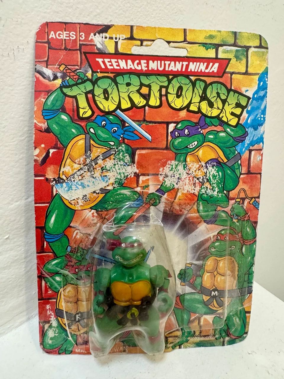 Boneco raro tartaruga ninja
