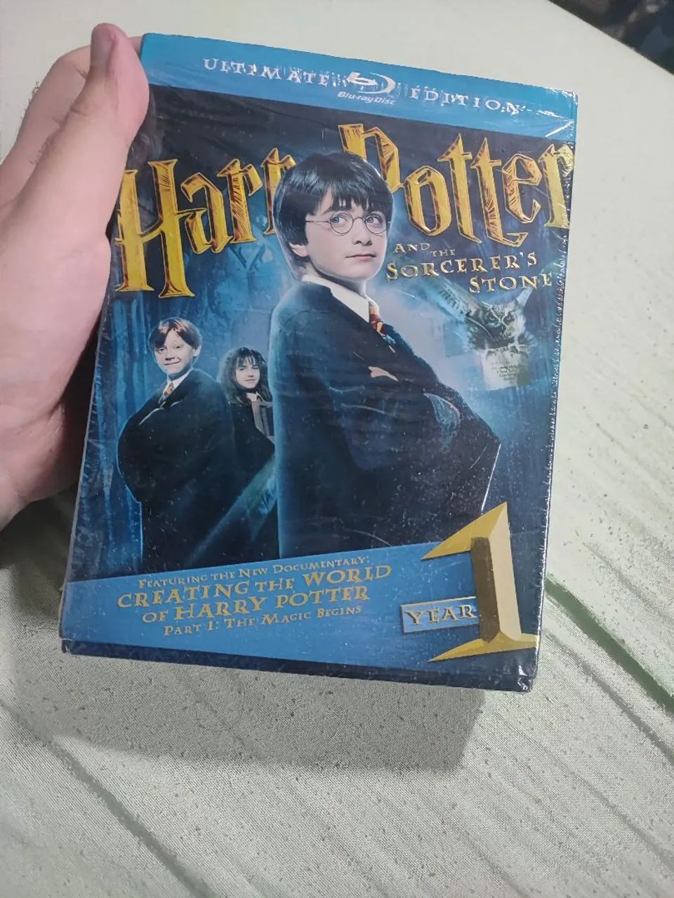 Harry Potter edição definitiva blu-ray importada