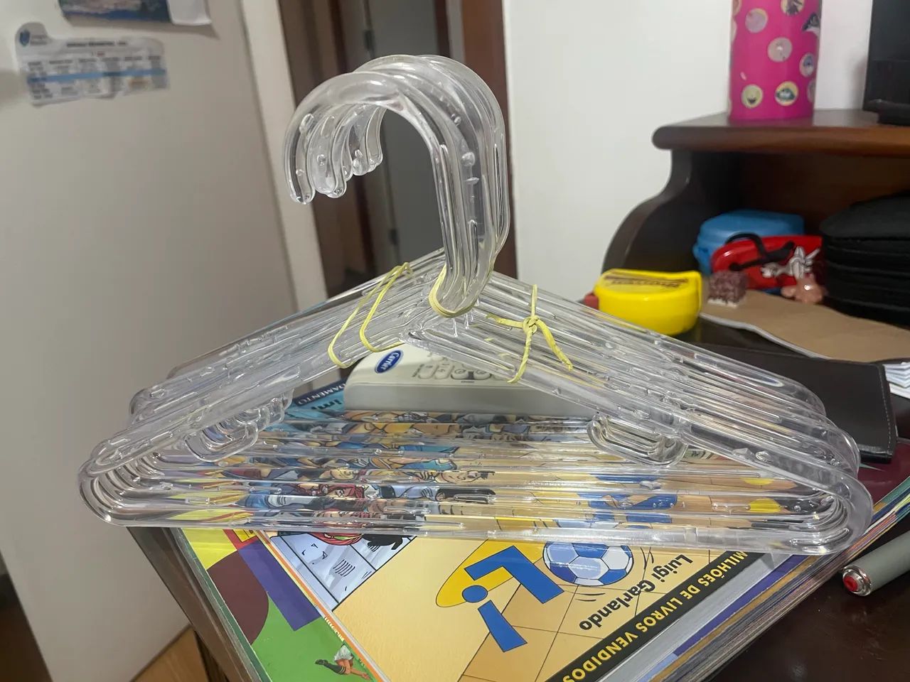 Cabides acrílico Cristal grosso Infantil - Foto 2