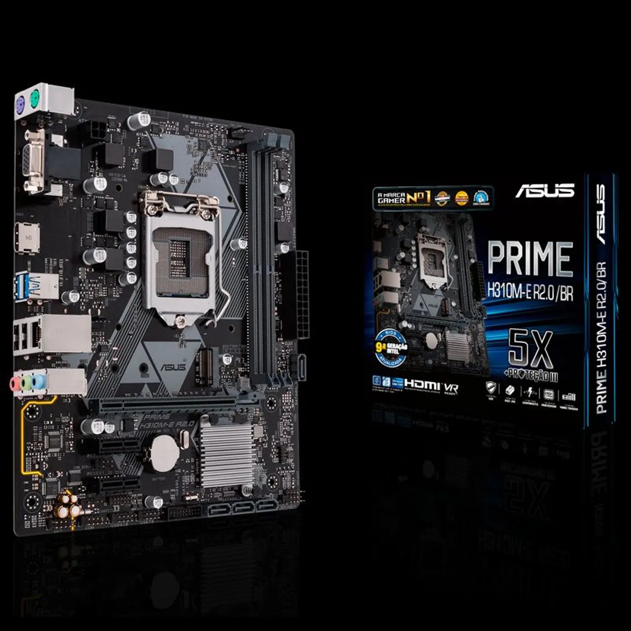 KIT i7 8700/8°GERAÇÃO DDR4 