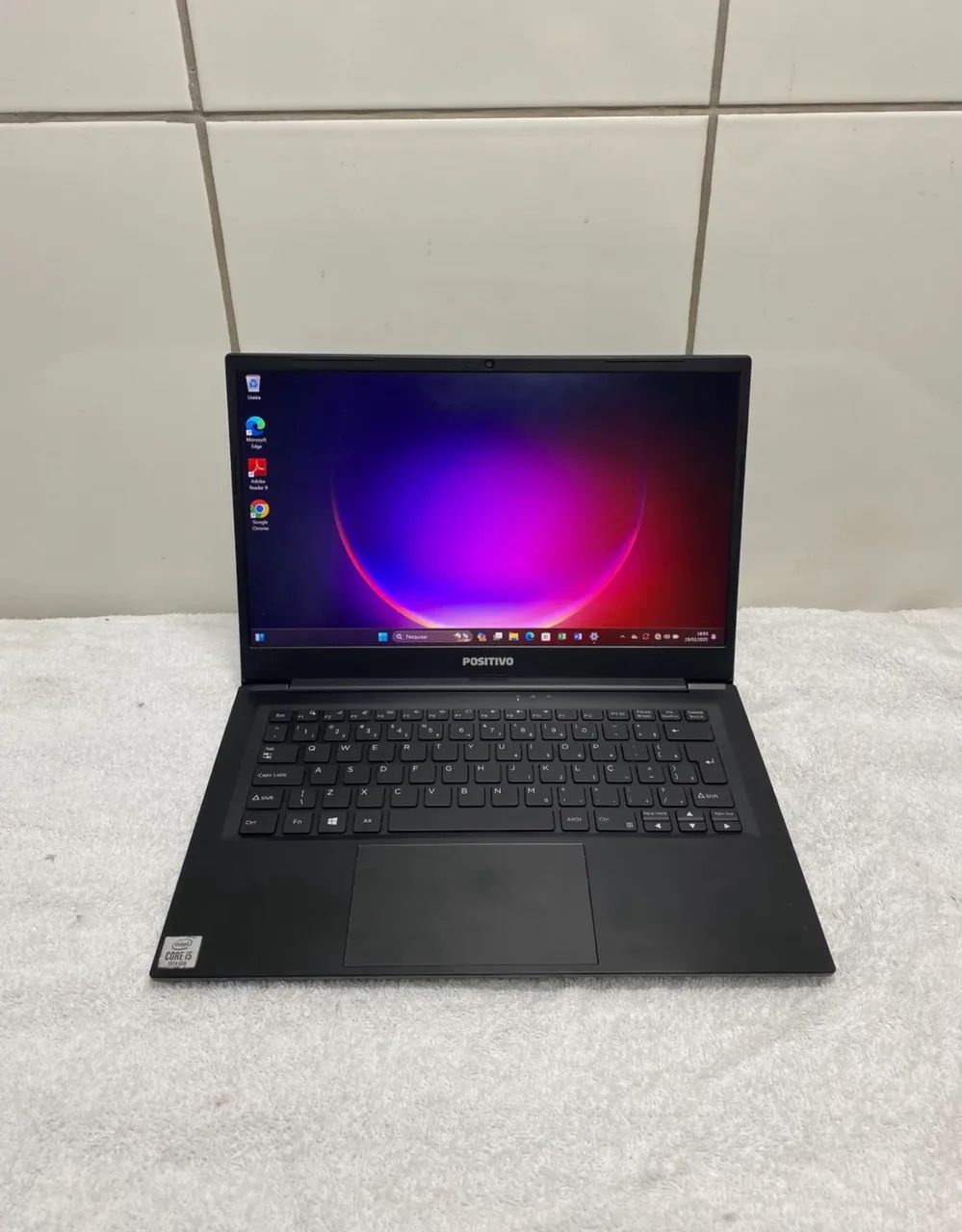 Notebook de 10° geração com SSD 