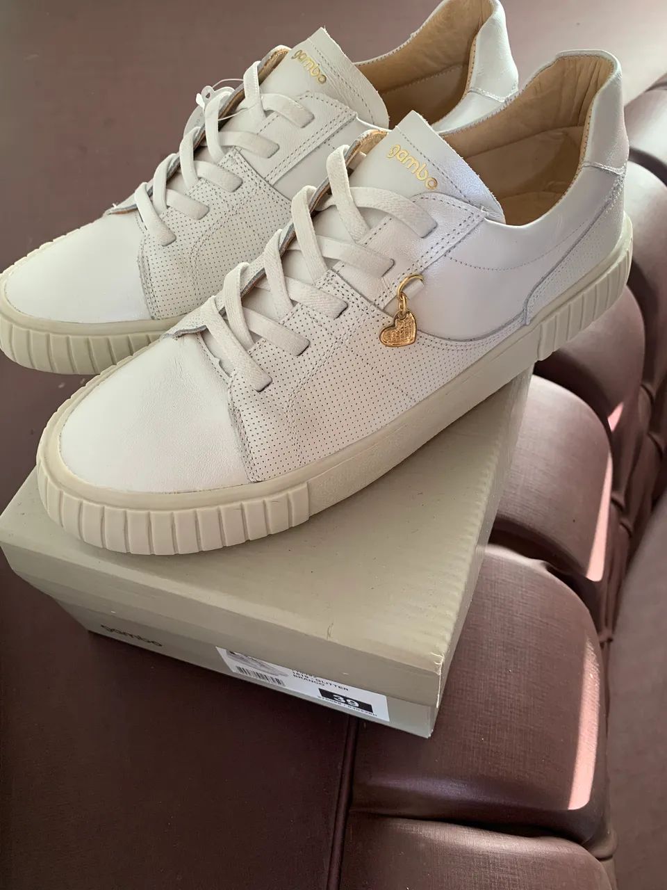 Tênis Branco Gambo - Foto 5
