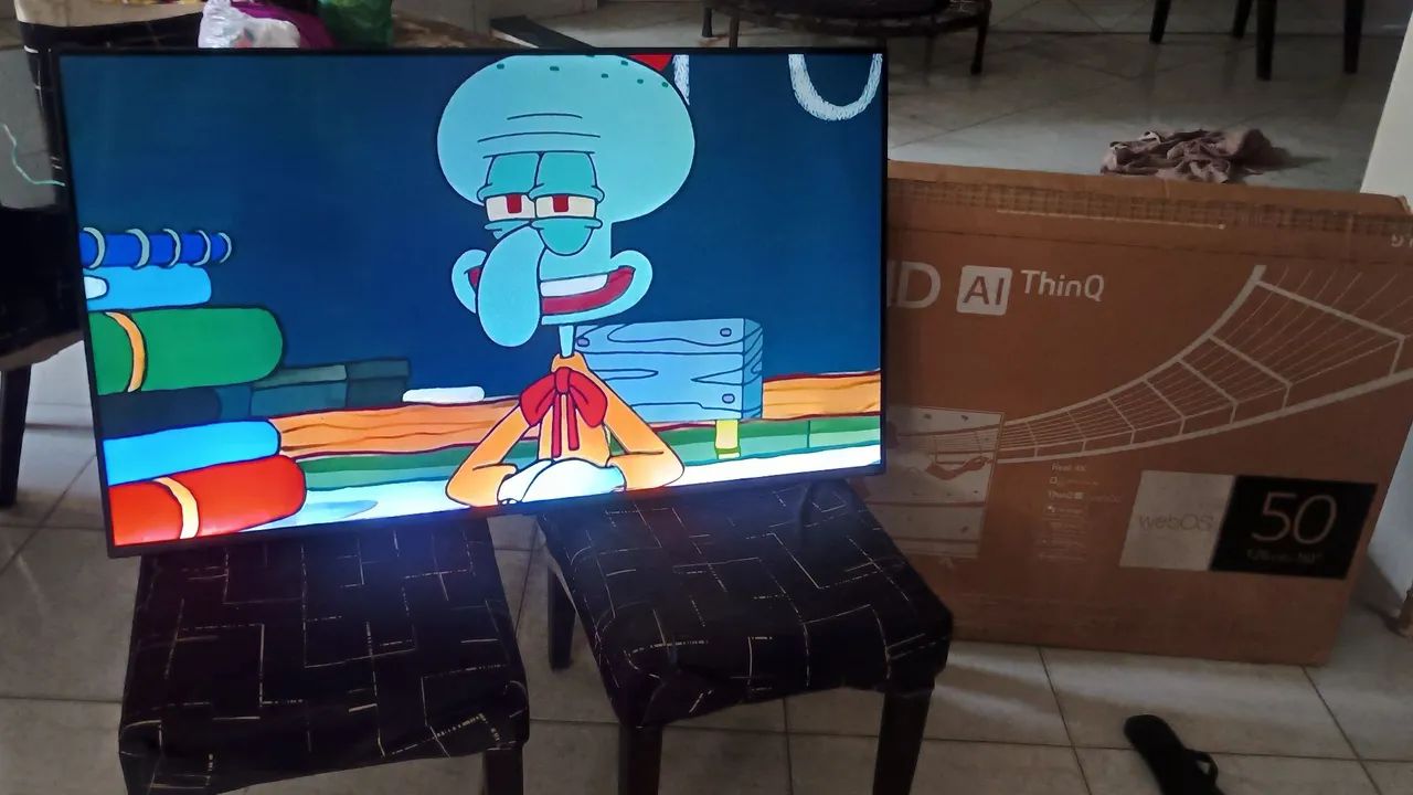 Vendo smart tv LG de 50 polegadas com Android Alexa comando de voz e bluetooth imagem 4k  - Foto 2
