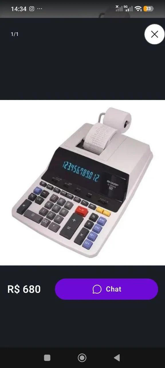 Calculadora Sharp EL-2630 PIII - Foto 2