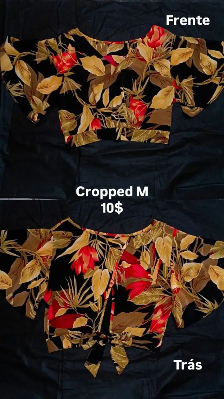 Blusa meia manga