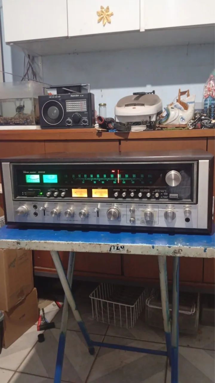 Reciever SANSUI modelo 9090DB, Raridade! - Foto 3