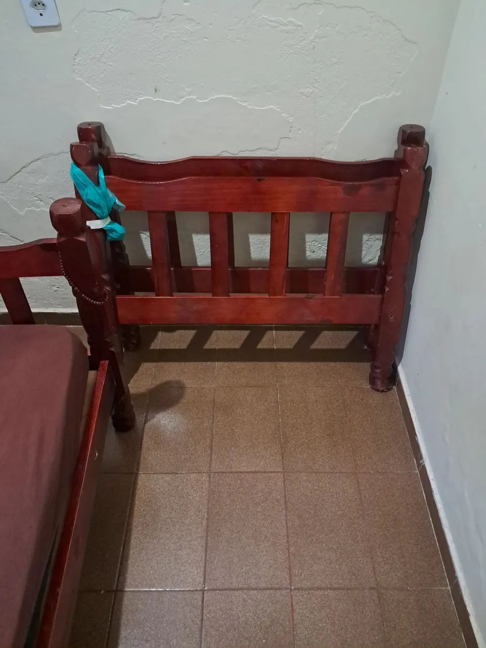 CAMA BELICHE DE MADEIRA MACIÇA SOLTEIRO. - Foto 2