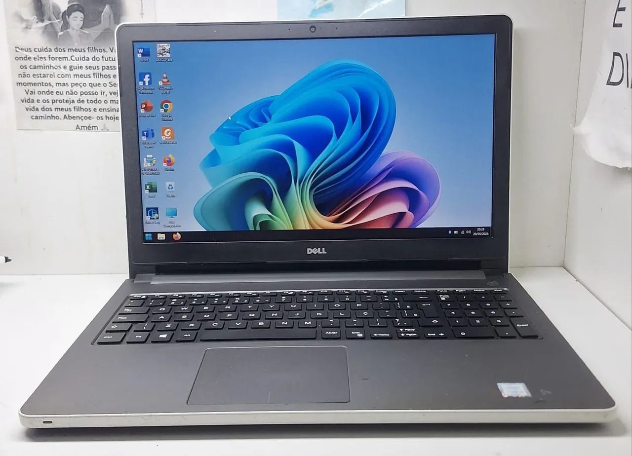 Notebook Dell Intel core i3 8GB de memória ram 500GB de hd Windows