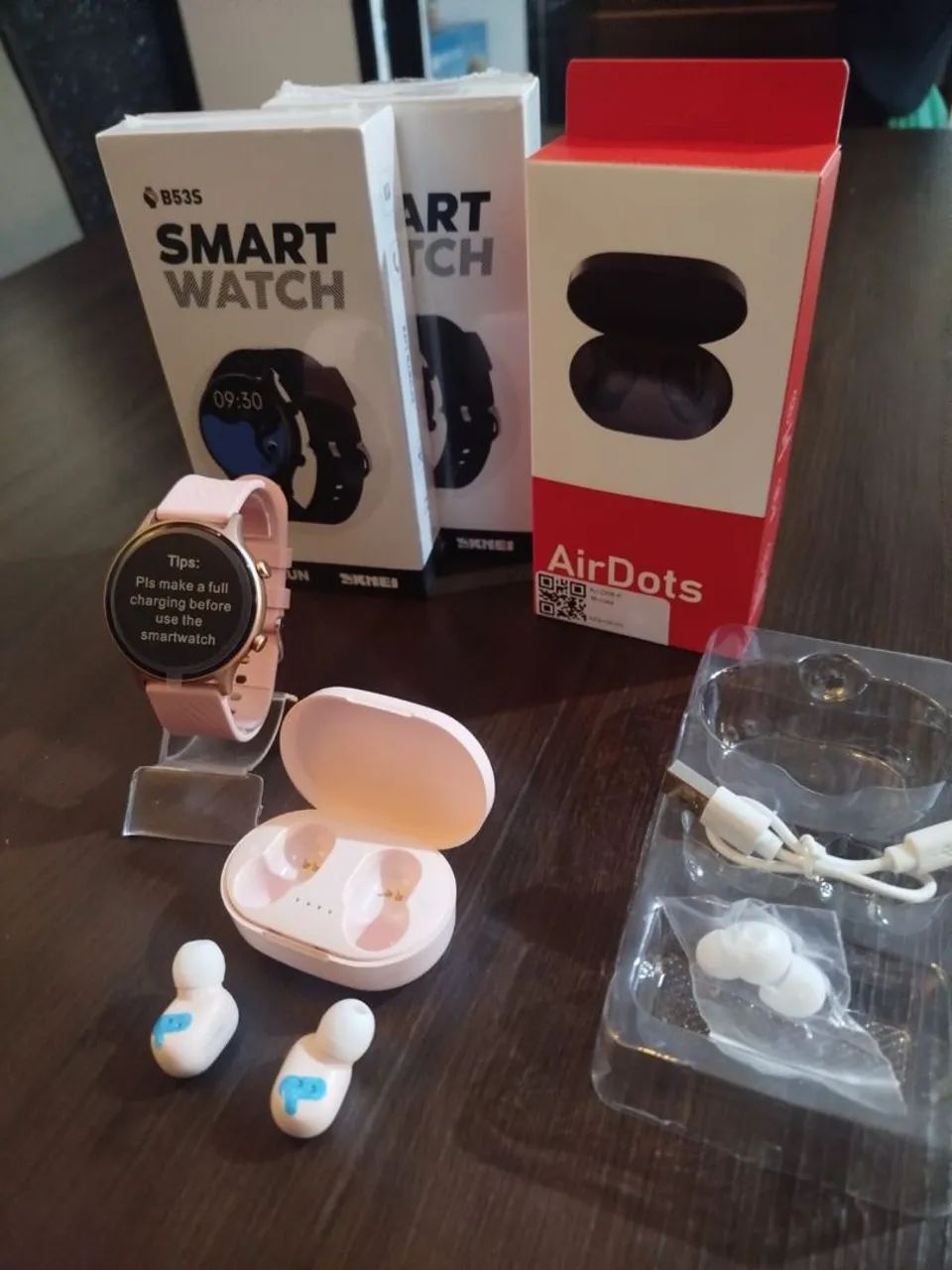 Combo ROSA Smartwatch + Fone Bluetooth Case  - Foto 2