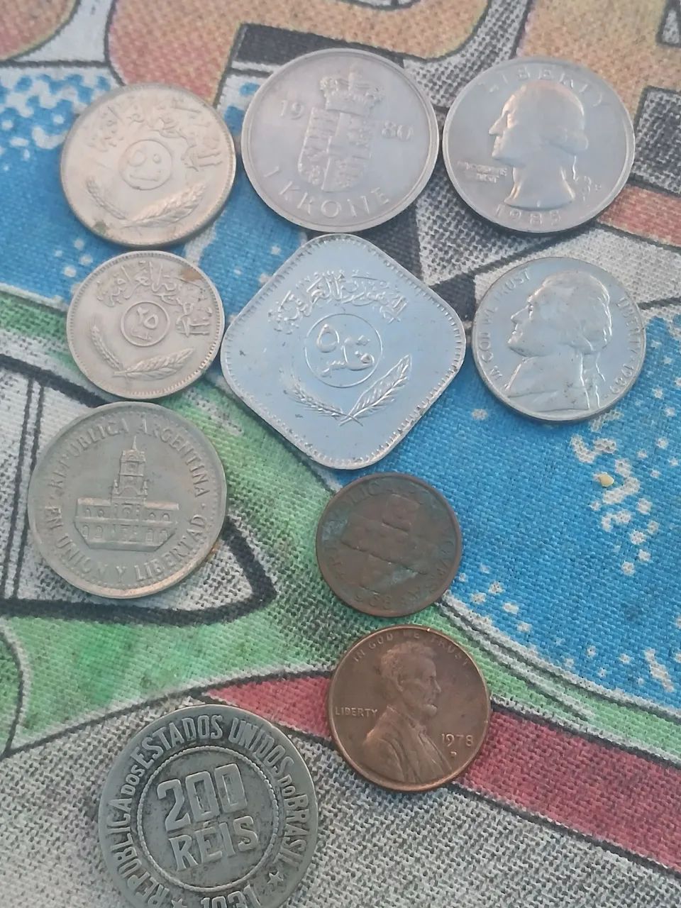 Lote de Moedas antigas 