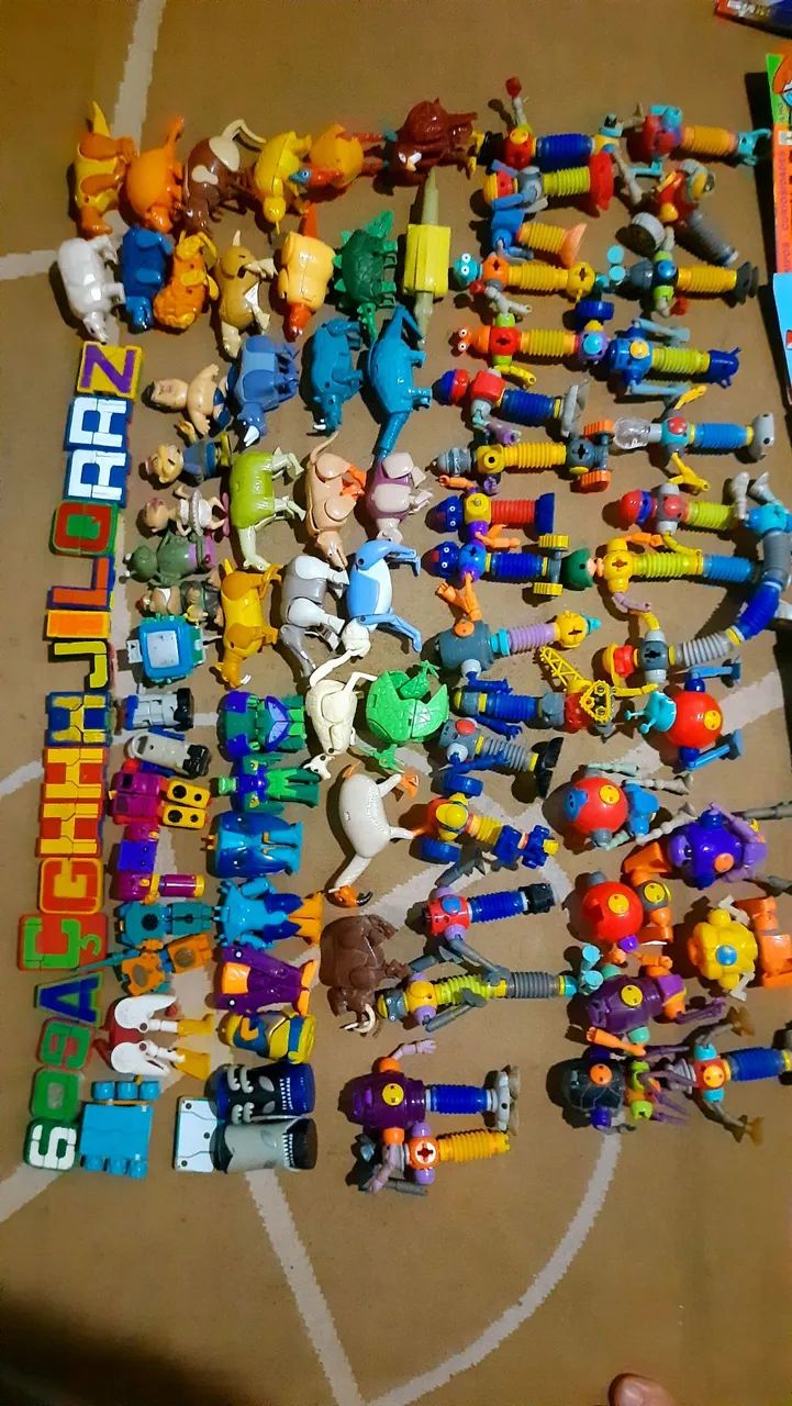 Lote miniaturas letronix megaletronix recreio