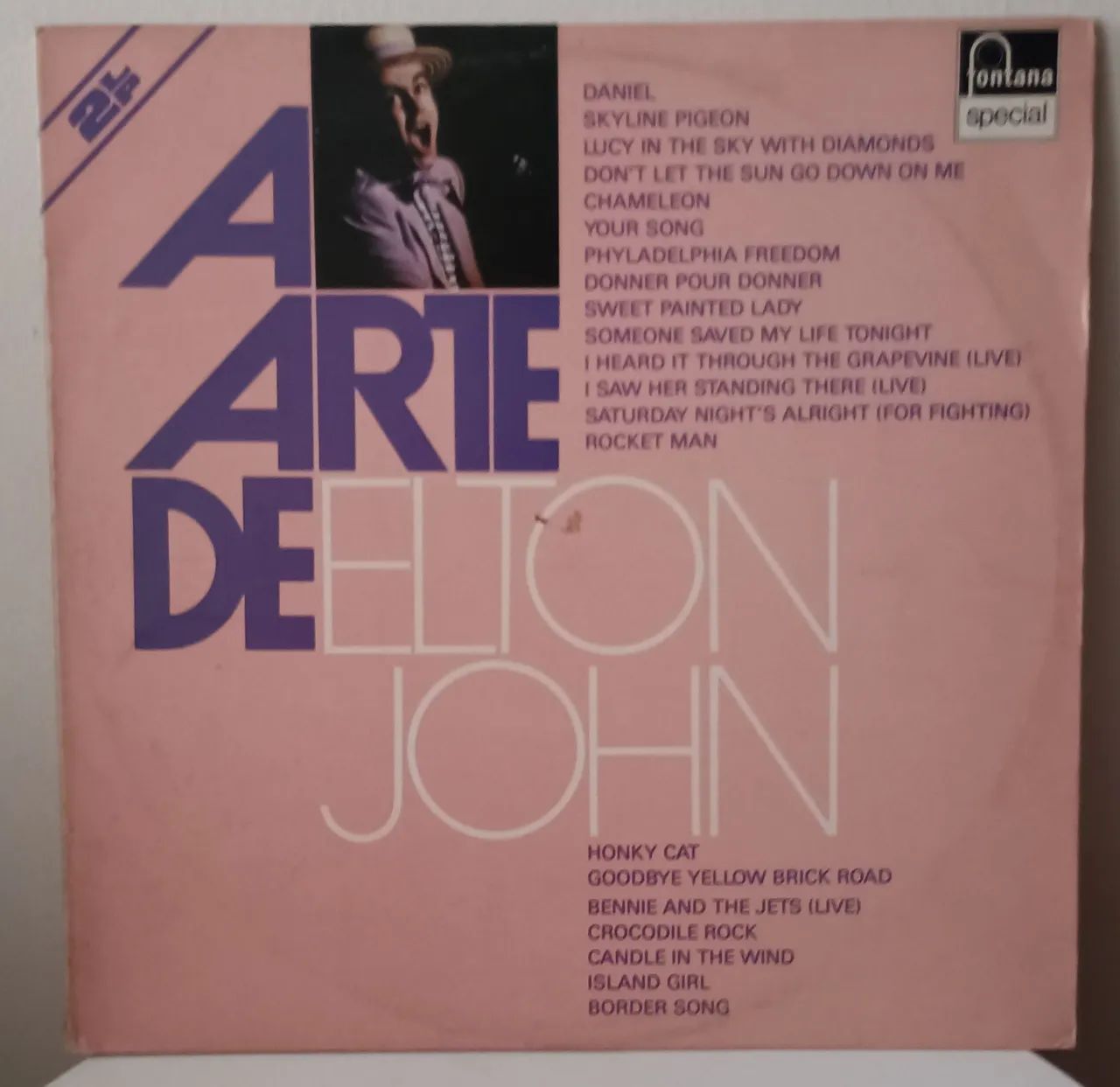 A arte de Elton John. 2 LPs. Imperdível!! 