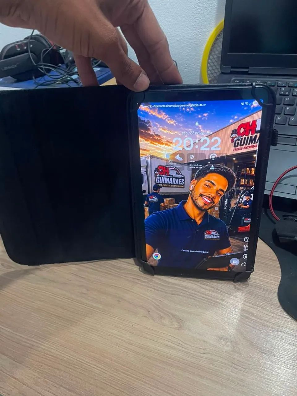 Tablet Samsung A9 64gb com chip - Foto 2