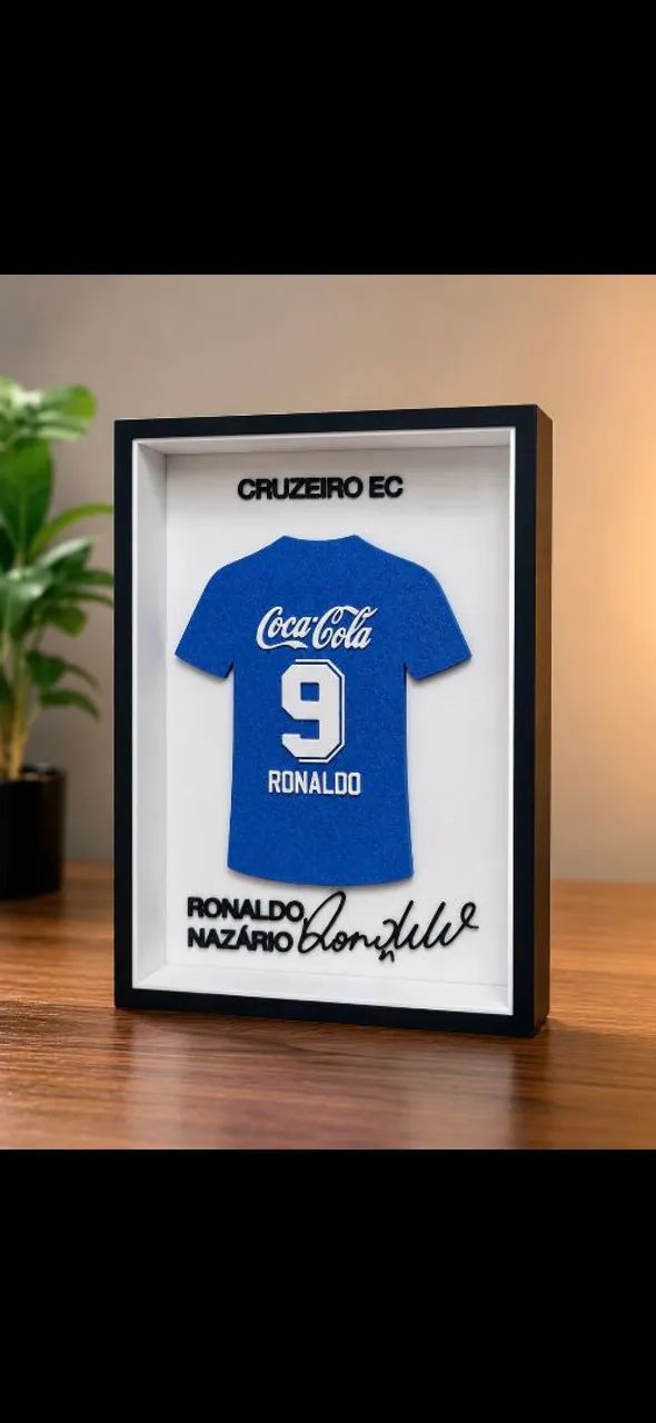 Camisa Ronaldo fenômeno no Cruzeiro 