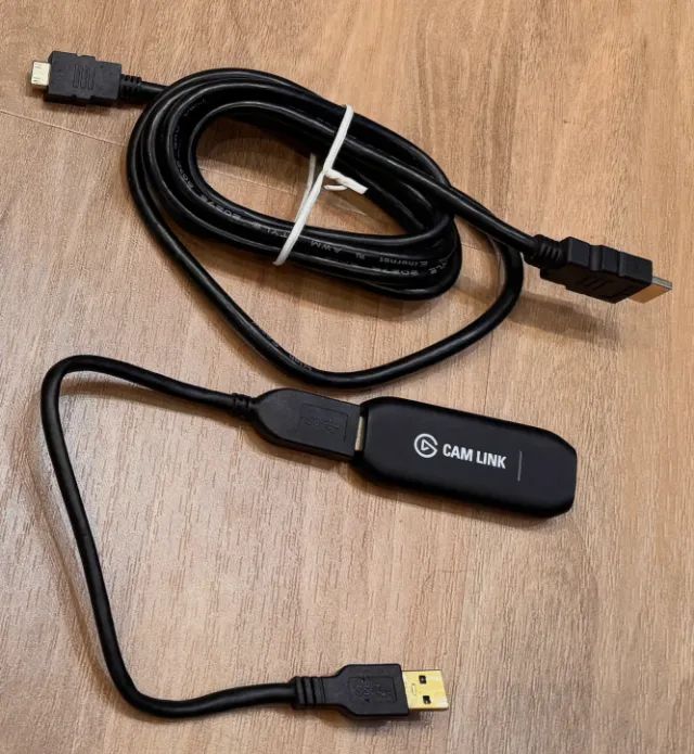 Elgato Cam Link 4k p/ conectar e gravar câmera DSLR como webcam