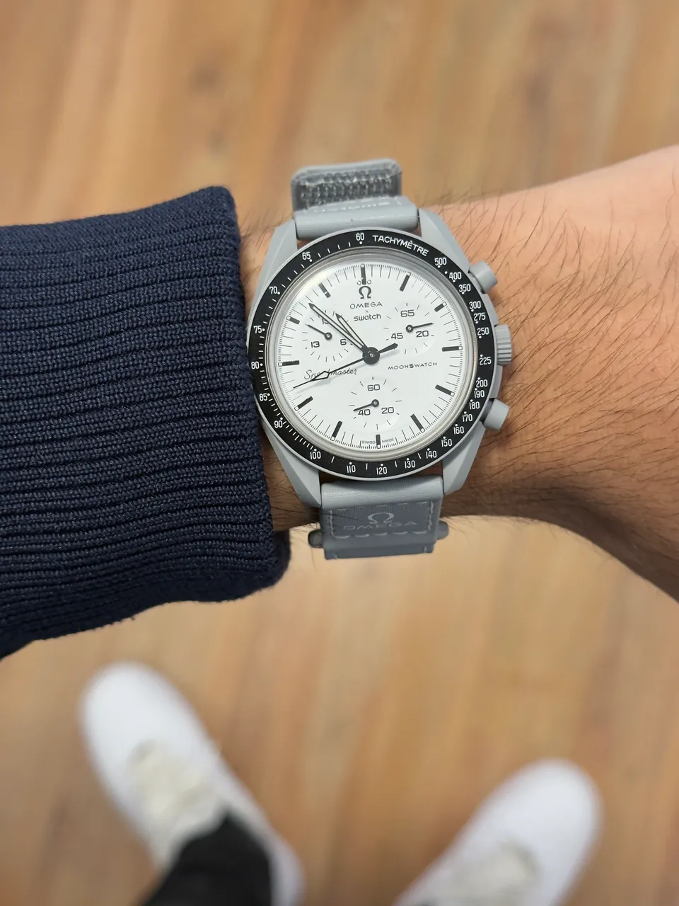 Omega X Swatch Júpiter, completo - Acessórios - Vila Ema, São